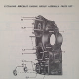 Avco Lycoming GO-435-C2 Parts Manual.