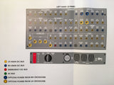 Cessna CitationJet Instrument Panel Poster for sn 0100 thru 0359, "AT" Configured.