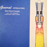 Pratt Whitney Dual Axial Compressor Afterburning TurboJet Engine Guide Manual.