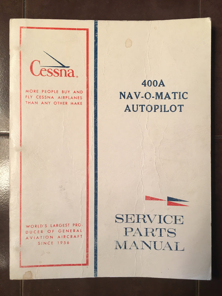 Cessna AF-530A Navomatic 400A Service Manual.