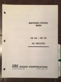 King KNI 580 and KNI 585 ADF Indicator Service & Parts manual.