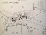 1958 Beechcraft T34B Mentor Flight Handbook Manual.