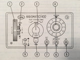 ARC NavoMatic 400 Autopilot AF-520B Service & Parts manual.