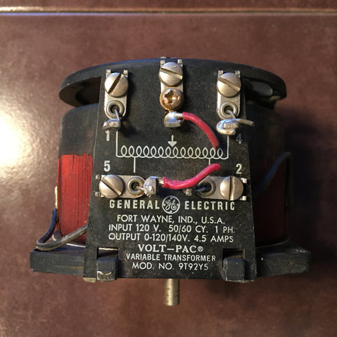 GE 9T92Y5 Variac. – G's Plane Stuff