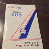 1964 Cessna 205 Owner's Manual.