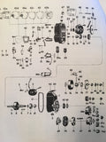 Bendix S-20 Magnetos Parts Manual for S6RN & S6LN