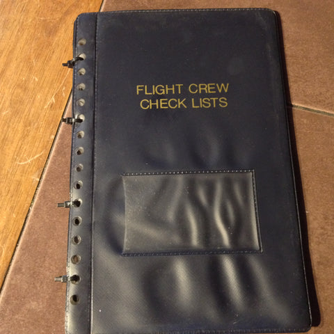 Bell Helicopter Model 47G Pilot's Checklist.  Circa 1960.