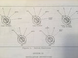 Bendix Aircraft Ignition Switches 10-357000 Service & Parts Instructions.