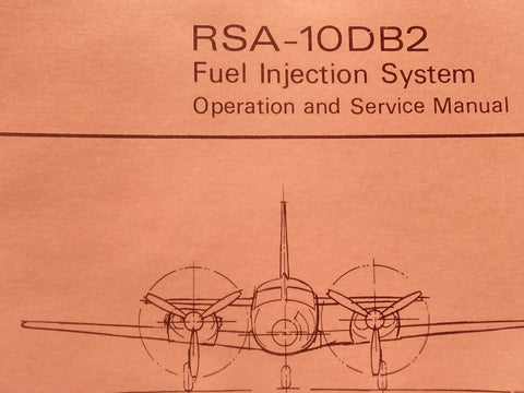 Bendix RSA-10DB2 Fuel Injection Service Manual.