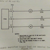 Sperry Pulse Width Amplifier 2587308 Overhaul Manual.