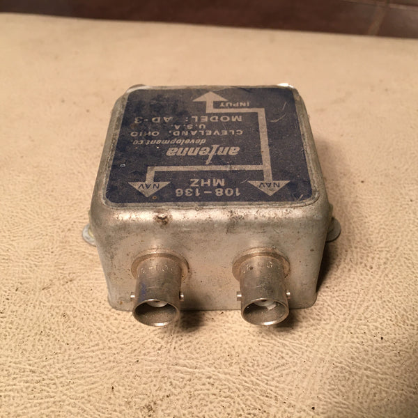 Antenna Development AD3 Antenna Diplexer Splitter. G's Plane Stuff