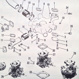 Continental E-165, E-185 & E-225 Parts Manual.