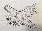 Original Beechcraft Army U-21A Ute Operators Manual aka 65-A90-1