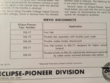 Bendix Eclipse Pioneer Servo Type 15602 Description & Internal Schematic Data Sheet.  Circa 1956.