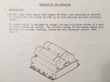 Grimes Power Supply 60-2799-1 Overhaul & Parts Manual.