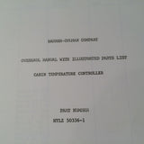Barber-Coleman Cabin Temp Control 50336-1 Service Manual.  Circa 1981.