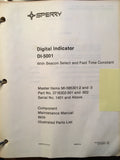 Sperry DI-5001 Radar Indicator MI-585301-2 & MI-585301-3 Service Manual.