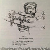 Veloce Limited, Velocette 350cc MAC Motorcycle Service Manual.  Circa 1953.