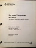 Sperry RT-5001 Radar Service & Parts Manual, MI-585300-1.