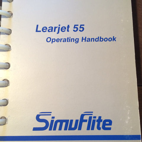 SimuFlite Learjet 55 Operating Handbook.