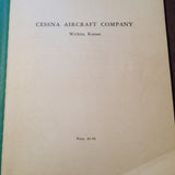 Original 1948 Cessna 170 Parts Manual.