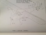 Original 1948 Cessna 170 Parts Manual.