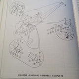 Original 1948 Cessna 170 Parts Manual.