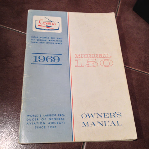 1969 Cessna 150 Owner's Manual.