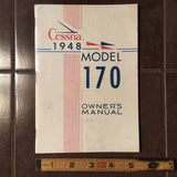 1948 Cessna 170 Owner's Manual.