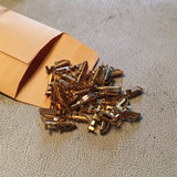 40 King, Bendix, Narco, Collins 030-1046-xx Gold plated install pins, for single edge connector.