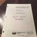 Bendix Lead & Conduit Assembly 10-380083-1,  3014980 Overhaul & Parts Manual.