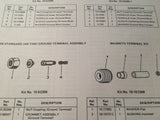 Bendix S-20 Magnetos S4L(R)N & S6L(R)N Parts Manual.
