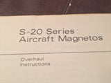 Bendix S-20 Magnetos Overhaul Manual.
