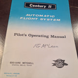 Edo Mitchell Century II Pilot's Operating Manual.
