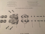 Bendix S-20 Magnetos S4L(R)N-20 & S4L(R)N-21 Parts Manual.  Circa 1974.