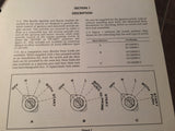 Bendix Aircraft Ignition & Starter Switches Service & Parts Booklet. Circa 1961.
