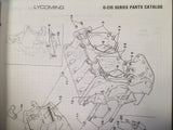 Lycoming O-235 Series Engine Parts Manual.
