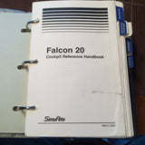 SimuFlite Falcon 20 Cockpit Reference Handbook.