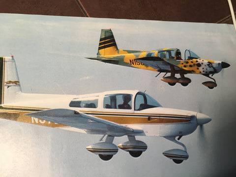 Original Grumman Cheetah " A Private Fighter" Single Sheet, Sales Brochure, 8.5x11".
