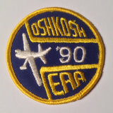 Original EAA Oshkosh 1990 Patch.  Never used 3" Cloth.