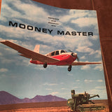 Original Mooney MASTER, 4 page Sales Brochure, 8.5x11".