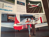 Original Mooney MASTER, 4 page Sales Brochure, 8.5x11".