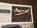 Original Mooney MASTER, 4 page Sales Brochure, 8.5x11".