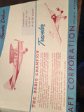 Original Champion Aircraft 4 page Sales Brochure, 8.5x11".