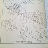 Original 1951 Cessna 140A Parts Manual.