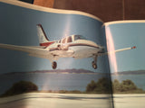 Original Beechcraft 58 & 58TC 24 page Sales Brochure,  8x11".