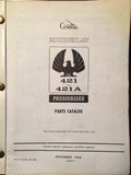 1968-1969 Cessna Pressurized 421 & 421A Parts Manual.