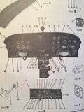 1968-1969 Cessna Pressurized 421 & 421A Parts Manual.