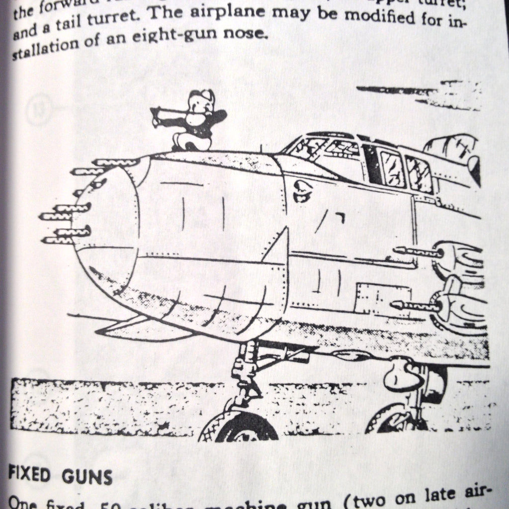 North American B-25J, TB-25J & PBJ-1J Mitchell Flight Operating Handbook .  Circa 1945.  Revised 1956.