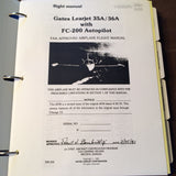 FlightSafety Gates LearJet 35A & 36A with FC-200 Autopilot Airplane Flight Manual.